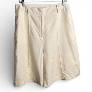 Vintage Worthington's Cream Wide Leg Shorts